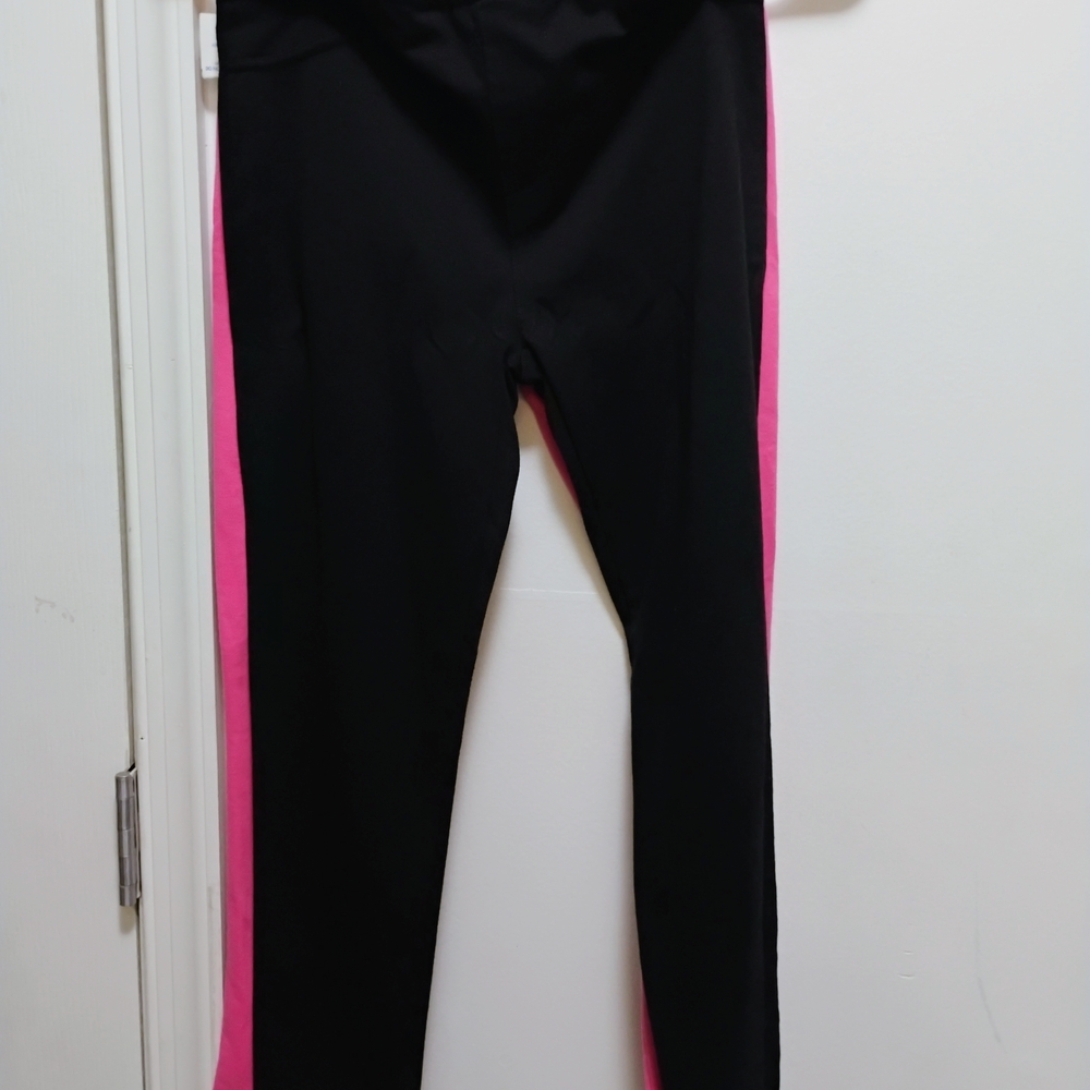 Kids Black and Pink Leggings